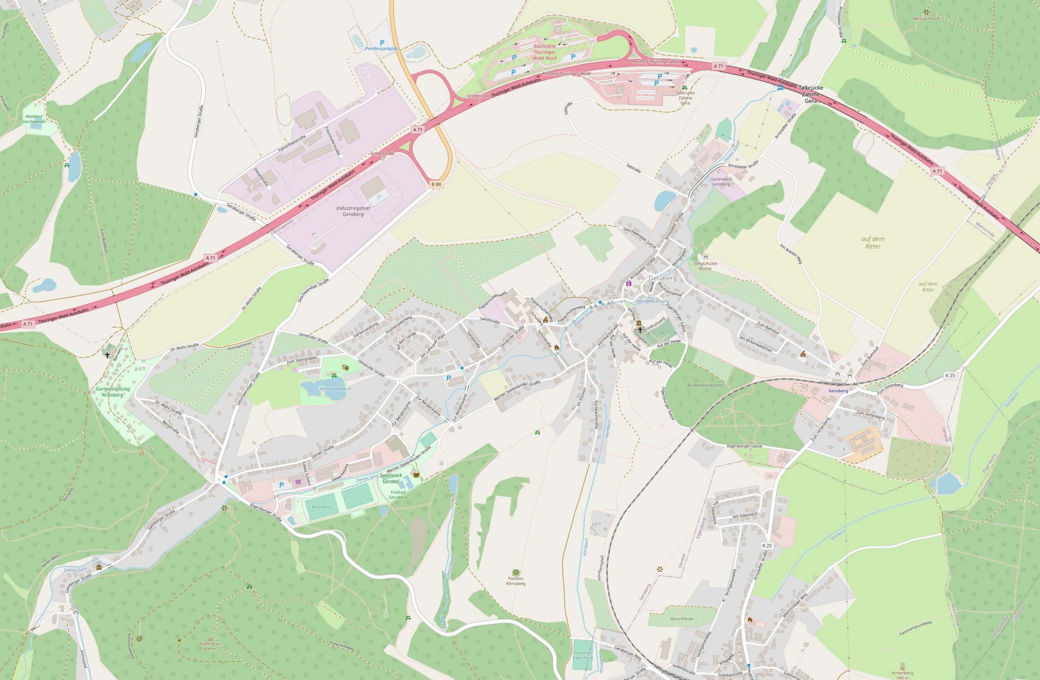 Geraberg Gemeinde Geratal